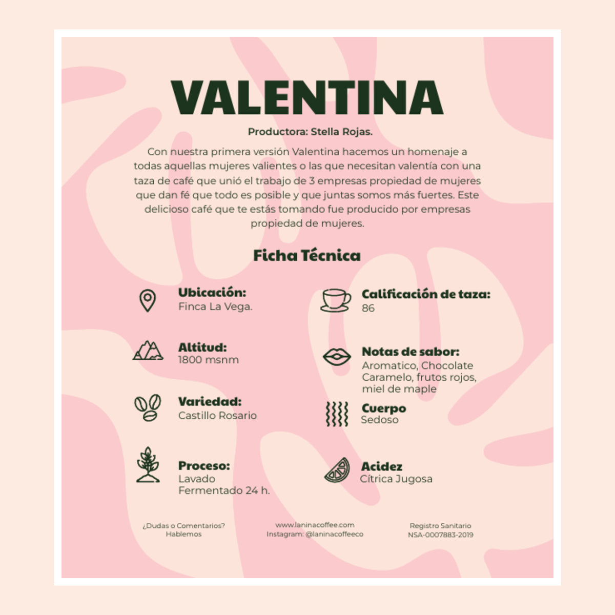 Café VALENTINA – Lavado Amagá